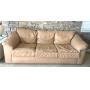 ITALIAN LEATHER SOFA 92" L X 38" D - 3 ADJUSTABLE