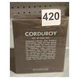 NEW SEALED CORDUROY EAU DE TOILETTE