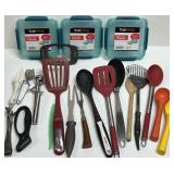 SNAP LID CONTAINERS, TUPPERWARE ICE CREAM SCOOPS,