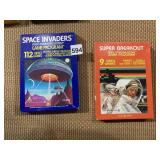 ATARI - SPACE INVADERS & SUPER BREAKOUT IN BOX