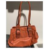 TIGNANELLO PURSE RUST SLIGHTLY WORN WITH DUST