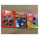 ATARI COMBAT GAME, ASTEROIDS, DONKEY KONG