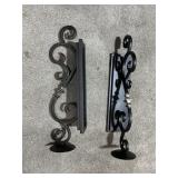 IRON CANDLE WALL SCONCES