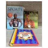 MICHAEL JORDAN BOOK, TIGER WOODS BOOK, CHILDS