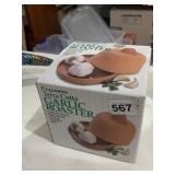 GARLIC ROASTER TERRA COTTA