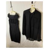 SZ 12 SANGRIA DRESS AND SWEATER L