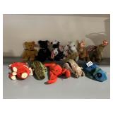 12 TY BABIES W/ TAGS