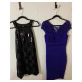 NEW CALVIN KLEIN L BLACK/ WHITE TRIM TOP & APT 9