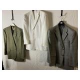 SPORTS COATS 46 R THREE JACKETS