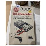GE 35105 TAPE RECORDER IN BOX