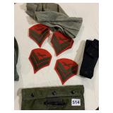 MILITARY PATCHES, SOCKS, ETC.