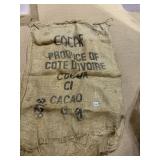 COCOA BURLAP SACK