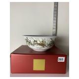 LENOX ETCHINGS SERVING BOWL, NIB