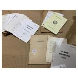 MILITARY BROCHURES, ETC.