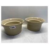 CERAMIC BOWLS BY R.R.P. ROSEVILLE OH. USA