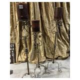 CANDLE STANDS 27" TO 33" H