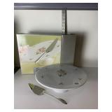 GORHAM LADY ANNE DESSERT SET CAKE PLATE AND