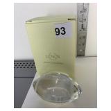 LENOX FOOTBALL CRYSTAL PAPER WEIGHT