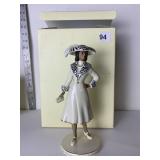 CROWNING GLORY FIGURINE WOMAN W/ HAT IN OB LENOX