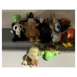 12 TY BABIES W/ TAGS