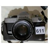 MINOLTA SR-7 CAMERA WITH CASE
