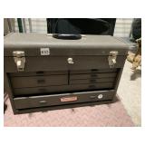METAL TOOLBOX W/ PULL OUTS