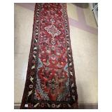 BASIRAN ORIENTAL RUG HAND MADE 100" WOOL PILE