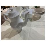 WESTMORELAND COVERED CANDY DISH, J. G MEIKEN