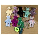 11 TY BEANIE BABIES WITH TAGS