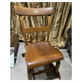 ANTIQUE ARROW BACK ROCKER GREAT CONDITION