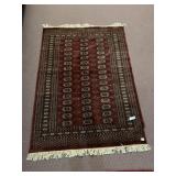 79X51.5 FRINGED AREA RUG