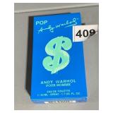 NEW ANDY WARHOL POUR HOMME NEW COLOGNE