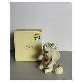 LENOX ST PATRICKï¿½S DAY ELEPHANT FIGURINE, LUCKY