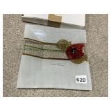 HAND MADE IN POLAND GLASS PLATE