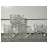 3 MCDONALDï¿½S FLINTSTONE MUGS, MCDONALDï¿½S BATMAN