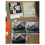 VINTAGE PAPER AND BROCHURES