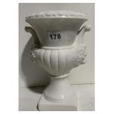 URN WITH LION HEADS 10.5" H BY NAPCO
