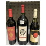 ZINFANDEL, RAVENS WOOD, COPPOLA 2017 ETC.