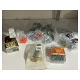 BRASS DEAD BOLT, SCREWS, NUTS, BOLTS, WASHERS,