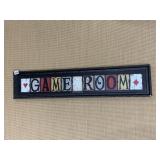 GAME ROOM SIGN