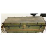 MASONIC TRAVEL/CEREMONIAL TRUNK HAT BOX NOT