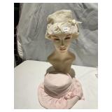 UNION MADE CAPLETS ONE PINK WITH RHINESTONE