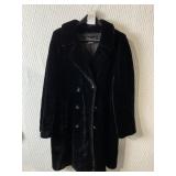 BOTANY 500 GLEN SEA BY GLENOID BLACK FAUX FUR