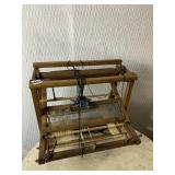 SMALL TABLETOP WEAVING LOOM 15.5"X12"X 15"