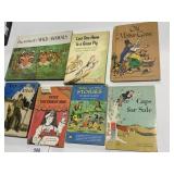 VINTAGE CHILDRENS BOOKS INCLUDING WILD ANIMALS,
