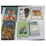 VINTAGE CHILDRENS BOOKS INCLUDING MY FLOWER BOOK,