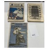 3 ISSUES OF 1905 HOUSEKEEPING MAGAZINE, COVER