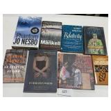 BOOKS INCLUDING JO NESBO "PHANTOM" HARDBACK,