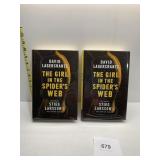 2 SIGNED AND NUMBERED COPIES OF DAVID LAGERCRANTZ