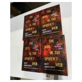 4 IDENTICAL COPIES OF "THE GIRL IN THE SPIDERS